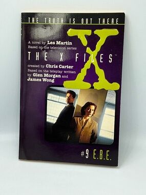 The X-Files Book #9 E.B.E. Softcover Easton Royce HarperTrophy 1996 Sci-Fi
